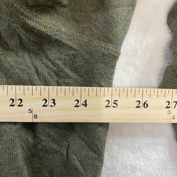 Polo Ralph Lauren Estate Rib Cowl Neck Button Cardigan Brown Sweater Mens XL - Picture 8 of 10